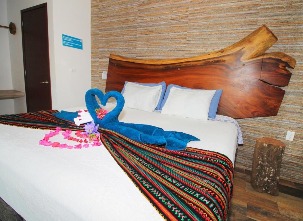 Hotel Pancho Villas Bacalar - Free Bikes And Paddles Exterior foto