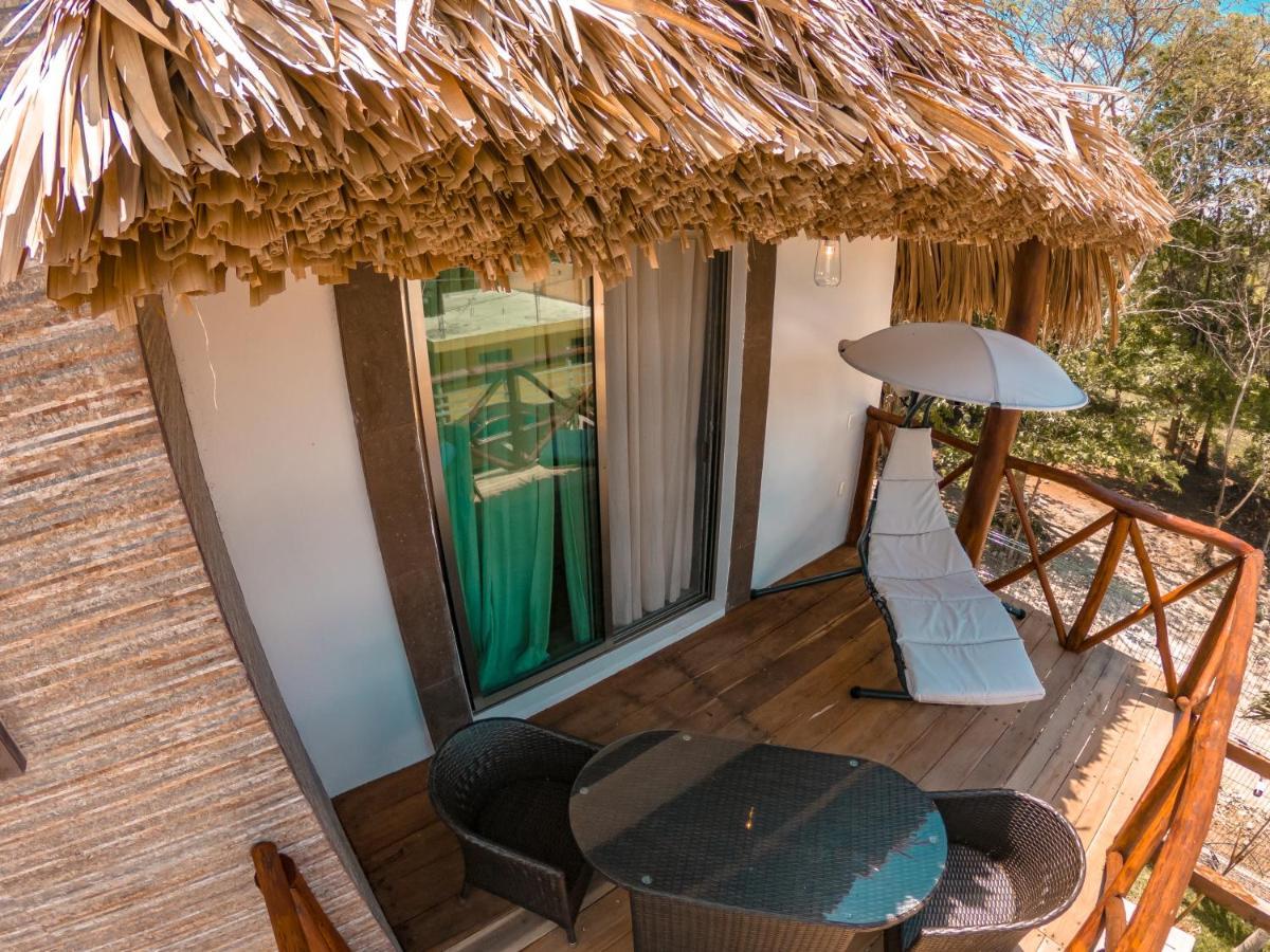 Hotel Pancho Villas Bacalar - Free Bikes And Paddles Exterior foto