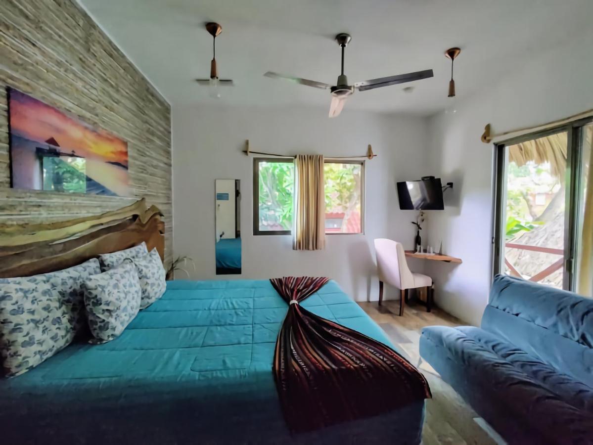 Hotel Pancho Villas Bacalar - Free Bikes And Paddles Exterior foto